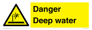 Danger Deep water